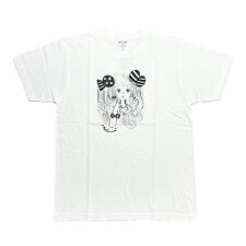パーフェクト・ワールド・トーキョー(Perfect World Tokyo)の水森亜土 リボンファッション 半袖Tシャツ(M) ホワイト アパレル