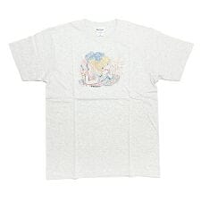 パーフェクト・ワールド・トーキョー(Perfect World Tokyo)の水森亜土 ハートバレエ 半袖Tシャツ(M) オートミール アパレル