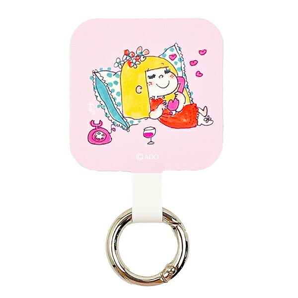 水森亜土 ジュエリー ［ピンクゴールド×ピンクトルマリン］ 天然石