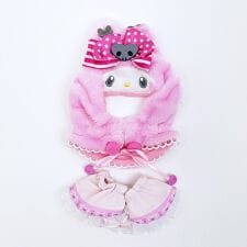 パーフェクト・ワールド・トーキョー(Perfect World Tokyo)のサンリオ マイメロディ50th ブラッシュコスチューマー Sサイズ ぬい活 ぬいぐるみ用コスチュー