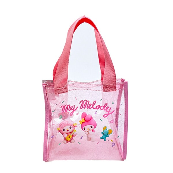 Sanrioサンリオマイメロディトートバッグ型保冷バッグパステルピンク色匿名配送 Sanrioサンリオマイメロディトートバッグ型保冷バッグパステル