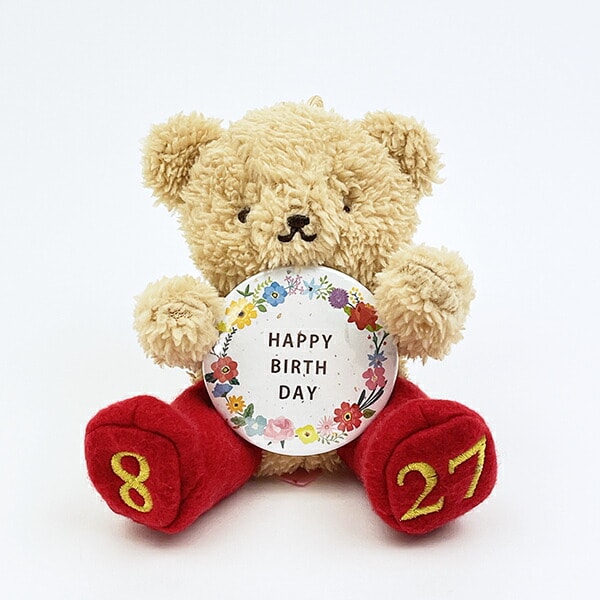 クマアンドベアー バースデーベア 誕生日 日付入り プレゼント