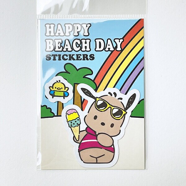 サンリオ 日焼け ポチャッコ ステッカー 文具 Sanrio | パーフェクト