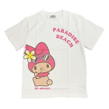 パーフェクト・ワールド・トーキョー(Perfect World Tokyo)のサンリオ 日焼け マイメロディ 半袖Tシャツ(S) アパレル Sanrio