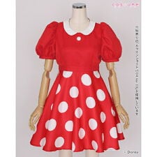 パーフェクト・ワールド・トーキョー(Perfect World Tokyo)のディズニー ミニーマウス コスチュームセット(M-L) コスプレ Disney