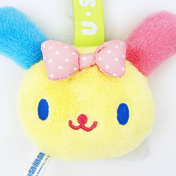 希少 美品 タグ有 ウサハナ クリスマス ぬいぐるみ マスコット サンリオ ウサハナ フェイスタグマスコット 推し活 Sanrio