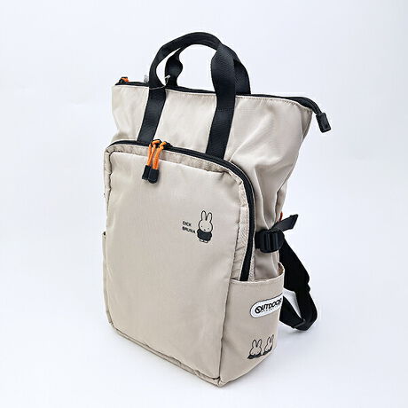 ミッフィー miffy OUTDOOR PRODUCTS リュック ベージュ | パーフェクト 