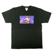 パーフェクト・ワールド・トーキョー(Perfect World Tokyo)のサンリオ クロミ 半袖Tシャツ(L) ブラック アパレル Netflix Sanrio