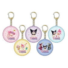 サンリオ マイメロディ＆クロミ トレーディングアクリルキーホルダー 