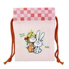 パーフェクト・ワールド・トーキョー(Perfect World Tokyo)の水森亜土 豆巾着 うさぎ