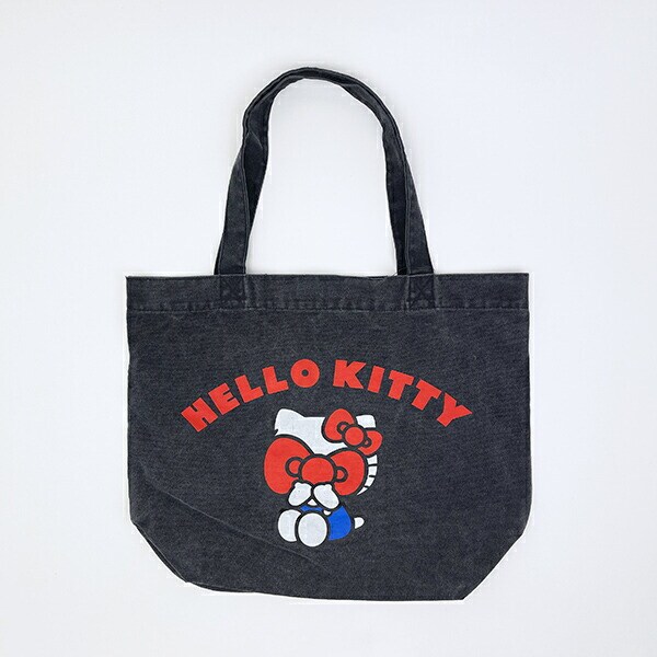 サンリオ ハローキティ ピグメントトートバッグ(ブラック