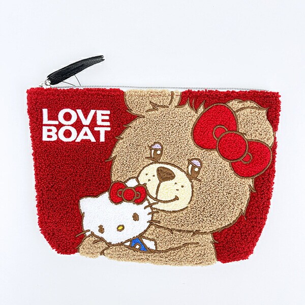 ☆非売品☆ドジャース×ハローキティコラボポーチ&ケース ハローキティ LAドジャース コラボケース② ハローキティ LA