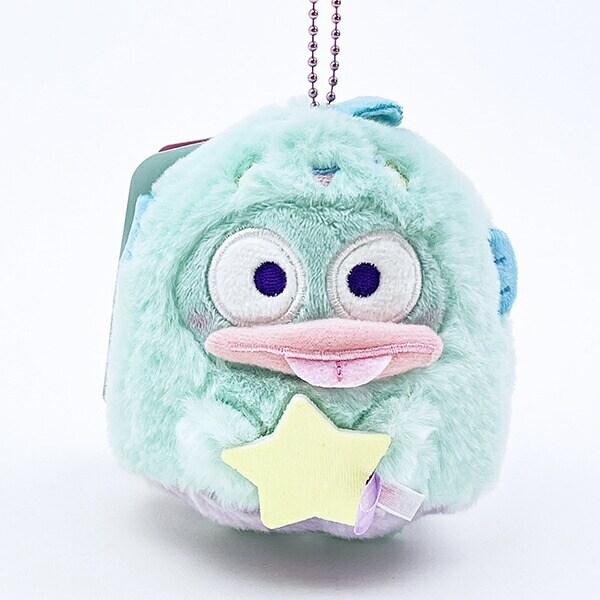 サンリオ　ハンギョドン　レインボー 虹色 ぬいぐるみ　マスコット サンリオ ハンギョドン マスコット レインボー ぬいぐるみ