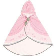 パーフェクト・ワールド・トーキョー(Perfect World Tokyo)のディズニープリンセス アリエル 吸水速乾フード付き バスポンチョ バスタオル キッズ Disney