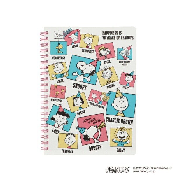 [}C]Xk[s[ Zu[V A5Om[g  PEANUTS 75th SNOOP/p[tFNgE[hEg[L[iPerfect World Tokyoj