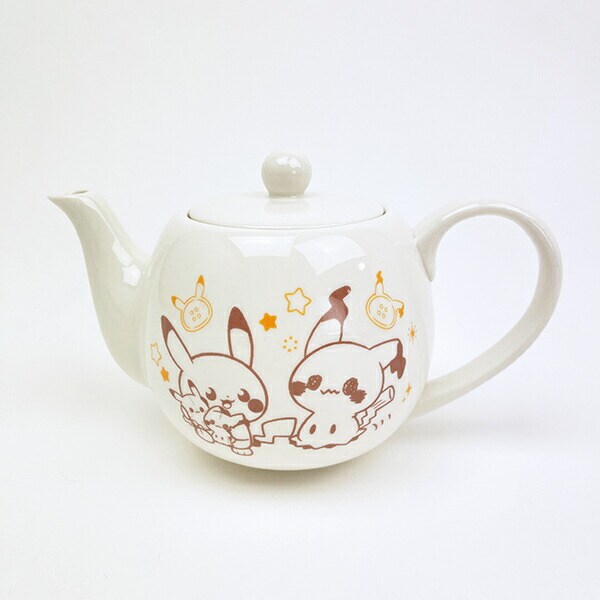 新品 ポケピース ティーポット ピカチュウ＆ミミッキュ 陶器　ポケモンセンター ポケットモンスター ポケピース ミミッキュ ティーポット ぬいぐるみ