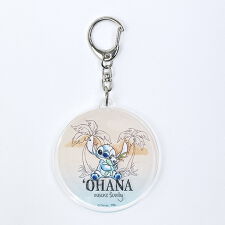 パーフェクト・ワールド・トーキョー(Perfect World Tokyo)のディズニー スティッチ＆スクランプ 水彩 スライドアクリルキーホルダー Disney