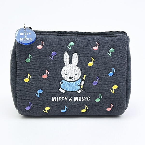 ミッフィー miffy ステーショナリーケース (ブラック) 文具