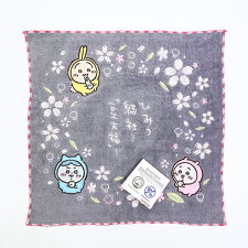 パーフェクト・ワールド・トーキョー(Perfect World Tokyo)のちいかわ ひみつ結社 ミニタオル ハンカチ