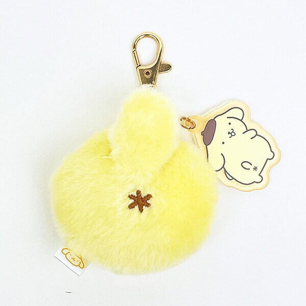 サンリオ ポムポムプリン アクリル付きしっぽチャーム キーホルダー