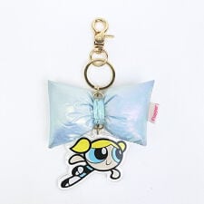 パーフェクト・ワールド・トーキョー(Perfect World Tokyo)のパワーパフガールズ バブルス リボンチャーム キーホルダー パワパフ