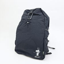 パーフェクト・ワールド・トーキョー(Perfect World Tokyo)のスヌーピー パッカブル軽量リュック (ブラック) バッグ トラベル SNOOPY