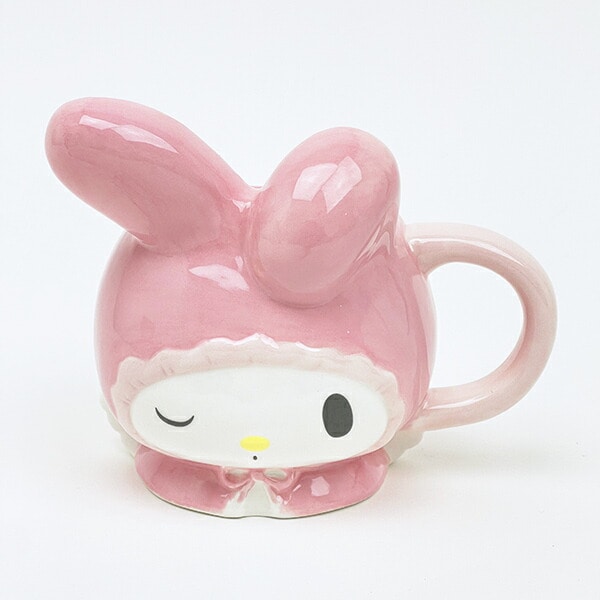 サンリオ マイメロディ フェイスマグカップ ホワイトエンジェル コップ