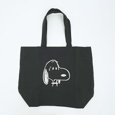 スヌーピー トートバッグ ブラック SNOOPY
