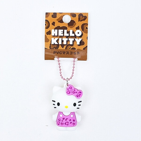 サンリオ ハローキティ 日焼けシリーズ PVCマスコット レッド 平成