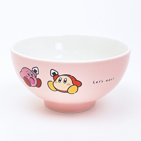藤井洋々星　茶碗 星のカービィ play with ワドルディ お茶碗 (いただきまーす！) 食器