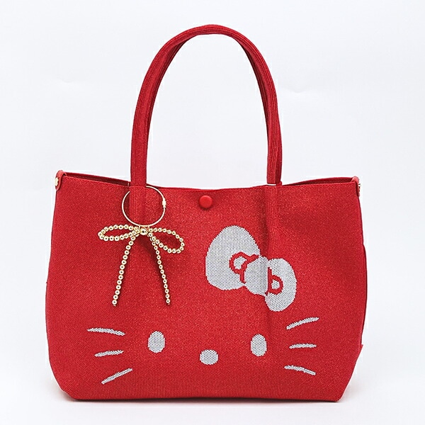 サンリオ ハローキティ 50th Anniversary トートバッグ (レッド