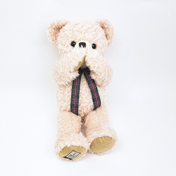 くまのメロディ ぬいぐるみ （M） ピンク | パーフェクト・ワールド