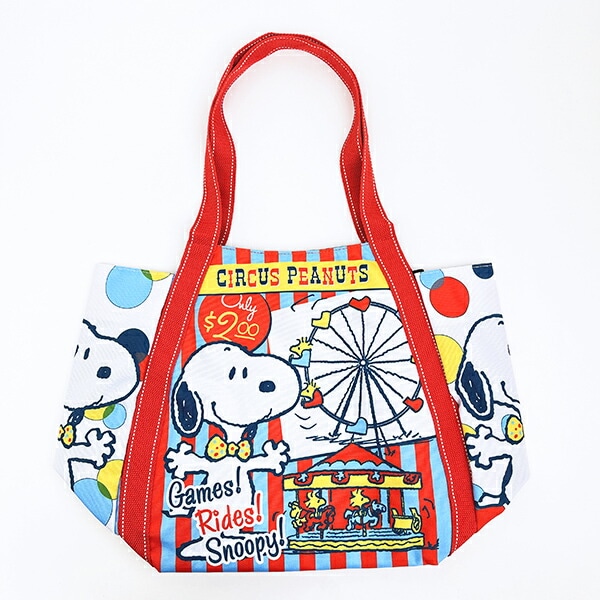 スヌーピー トートバッグ (スヌーピー＆オラフ) SNOOPY | パーフェクト