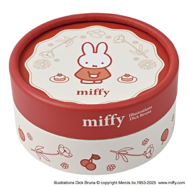 ミッフィー miffy 丸箱入りメモ チェリー 文具 | パーフェクト