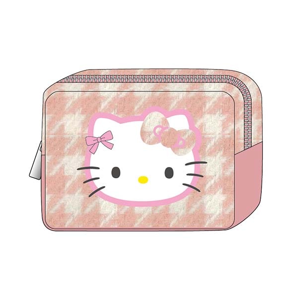 サンリオ ハローキティ 回るペンスタンド ヒョウ柄 平成レトロ Sanrio