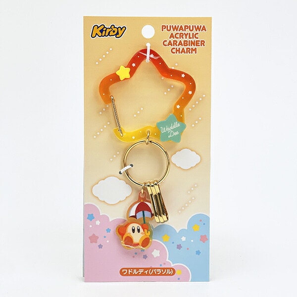 星のカービィ ワドルディ パラソル アクリルカラビナチャーム