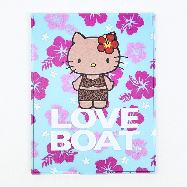 サンリオ ハローキティ × LOVEBOAT(ラブボート) ミラー (ブルー
