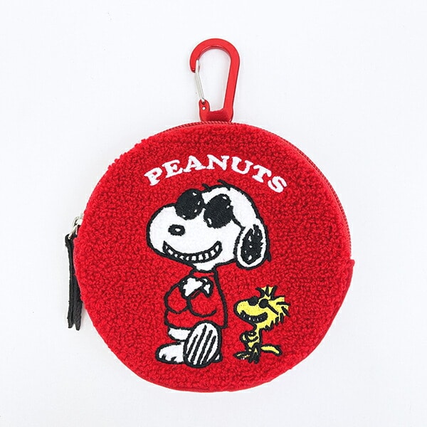 スヌーピー サングラススヌーピー サークルさがらポーチ SNOOPY