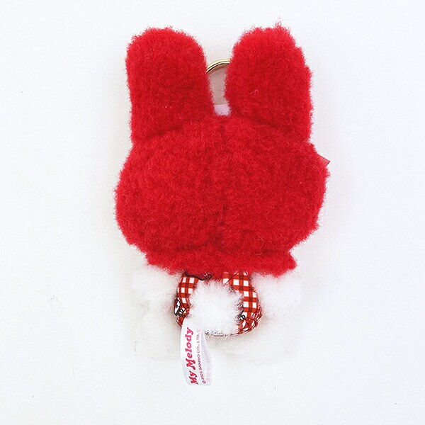 サンリオ マイメロディ マスコット 赤チェック sanrio | パーフェクト