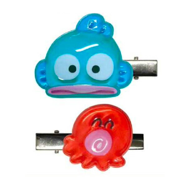 サンリオ ハンギョドン ぷっくりったいヘアクリップ 2P sanrio