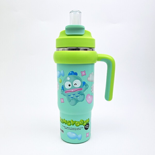 サンリオ ハンギョドン ハンドル付2WAYストローステンレスタンブラー