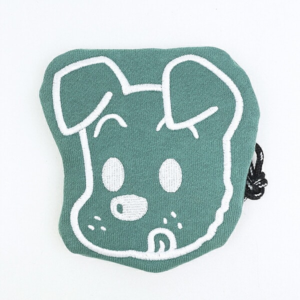 オサムグッズ ドッグ フェイスポーチ OSAMUGOODS | パーフェクト