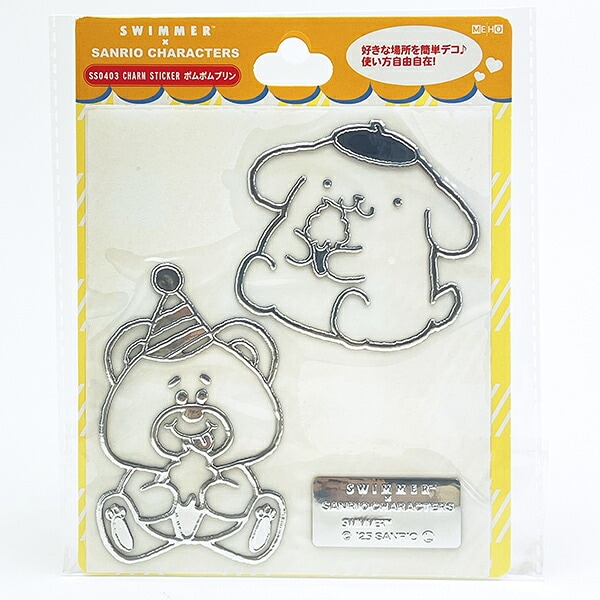 [�}���C]SWIMMER(�X�C�}�[) × �T�����I �|���|���v���� �`���[���X�e�b�J�[ �J�[�p�i Sanri/�p�[�t�F�N�g�E���[���h�E�g�[�L���[�iPerfect World Tokyo�j