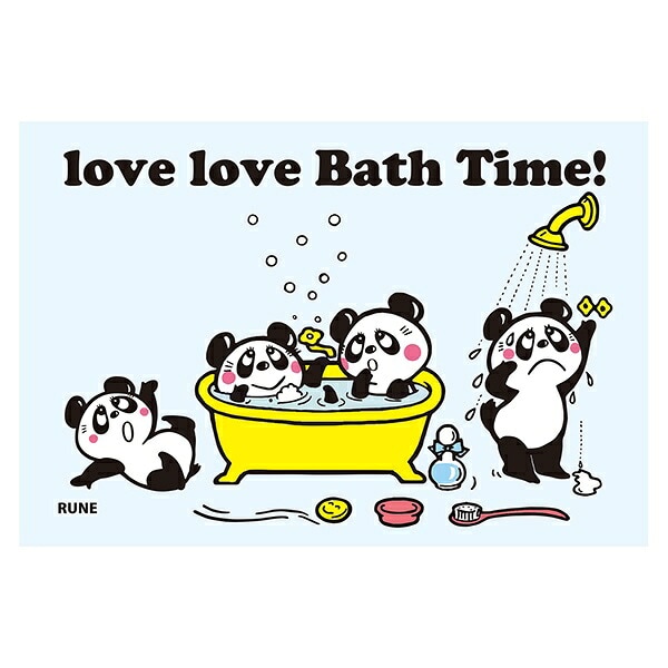 [�}���C]�������l Bath Time �|�X�g�J�[�h ����/�p�[�t�F�N�g�E���[���h�E�g�[�L���[�iPerfect World Tokyo�j