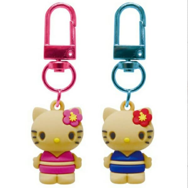 サンリオ 日焼けキティ ビキニ PVCペアキーホルダー Sanrio