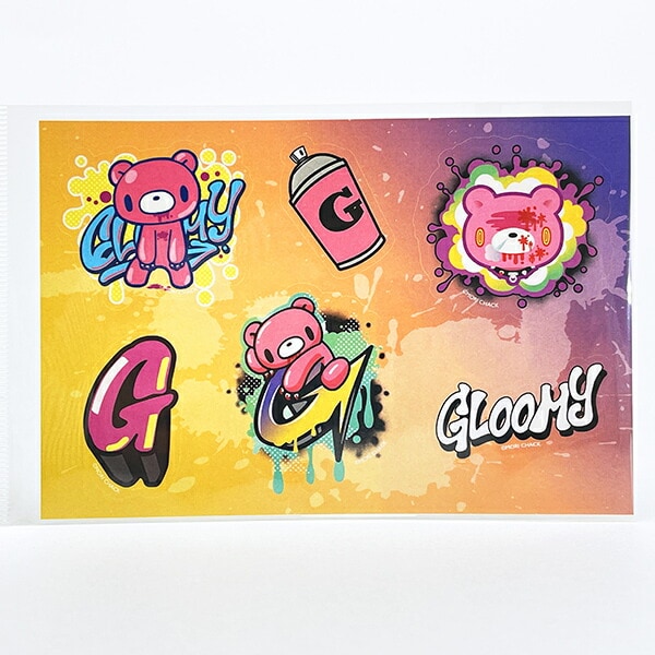 [�}���C]GLOOMY(�O���[�~�[) �V�[�g�X�e�b�J�[ �X�v���[ver.A ����/�p�[�t�F�N�g�E���[���h�E�g�[�L���[�iPerfect World Tokyo�j