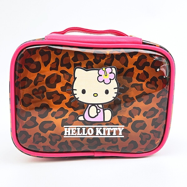 サンリオ 日焼けキティ クリアポーチ （LEOPARD） Sanrio