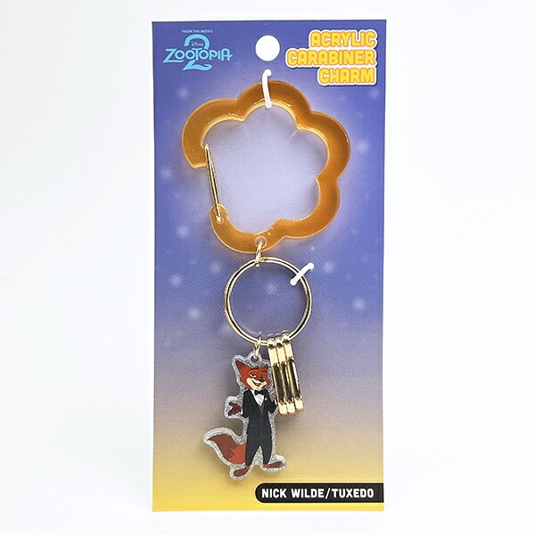 ディズニー ズートピア ニック・ワイルド アクリルカナビラチャーム