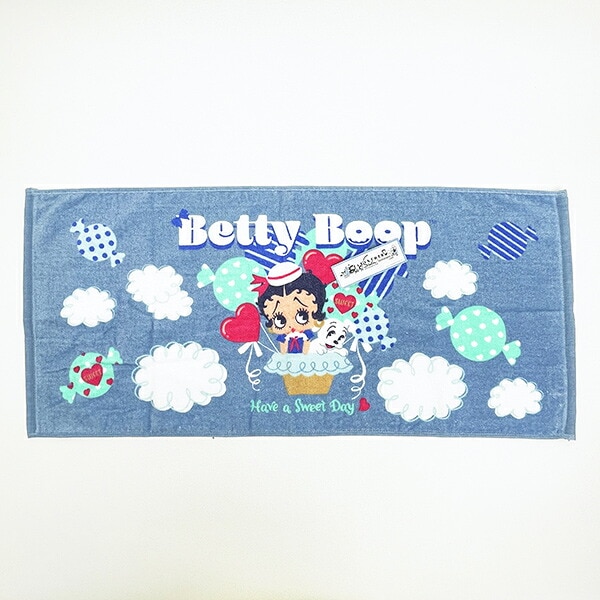 ベティー ブープ(Betty Boop) キャンディ フェイスタオル ベティちゃん