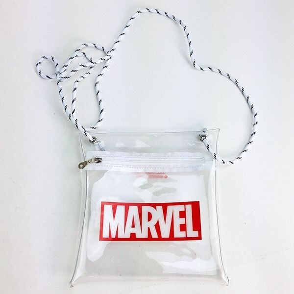 MARVEL マーベル クリアミニショルダーBAG ロゴ カバン CL グッズ | パーフェクト・ワールド・トーキョー(Perfect World  Tokyo) | マルイウェブチャネル